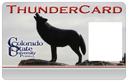 colorado state university student thunder card
