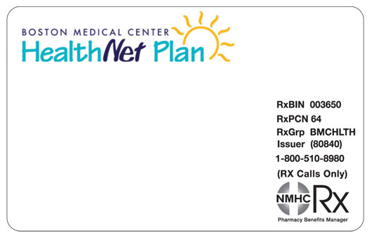 boston medical center healthnet plan health insurance card